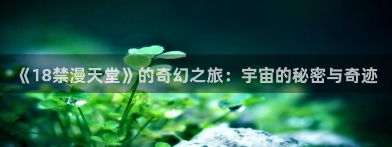 age动漫omofun：《18禁漫天堂》的奇幻之旅：宇宙的秘密与奇迹